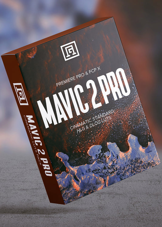 Mavic 2 Pro DLog-M, HLG, & Normal LUT Pack + Creative LUTs